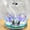 Hermoso cisne de cristal para deshierbar regalos o recuerdos